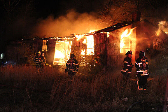 No injuries in building fire